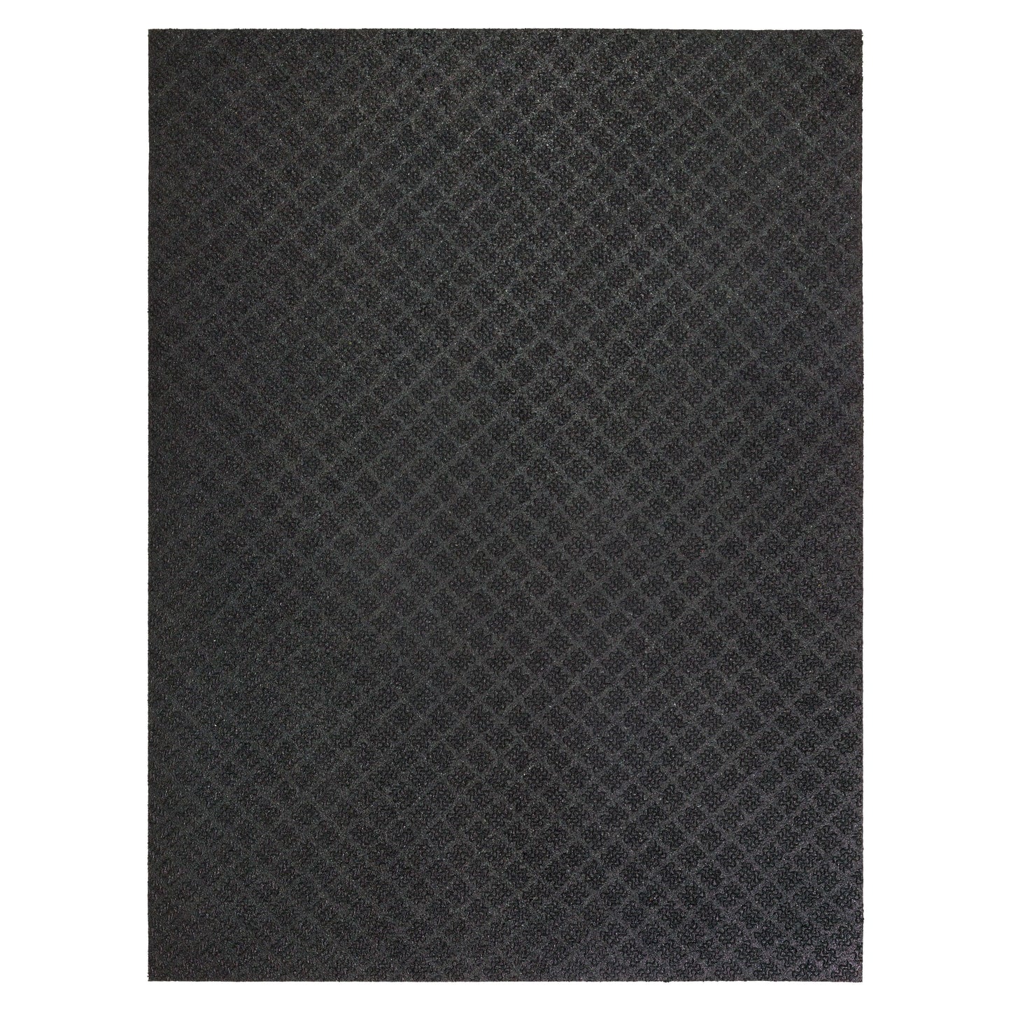All Purpose Rubber Mat Wavelength Black
