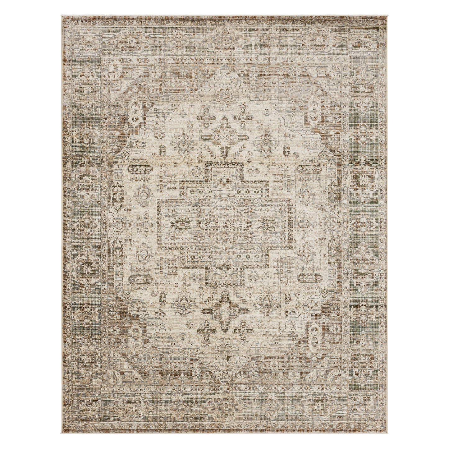 Keaton Cream Multi Area Rug