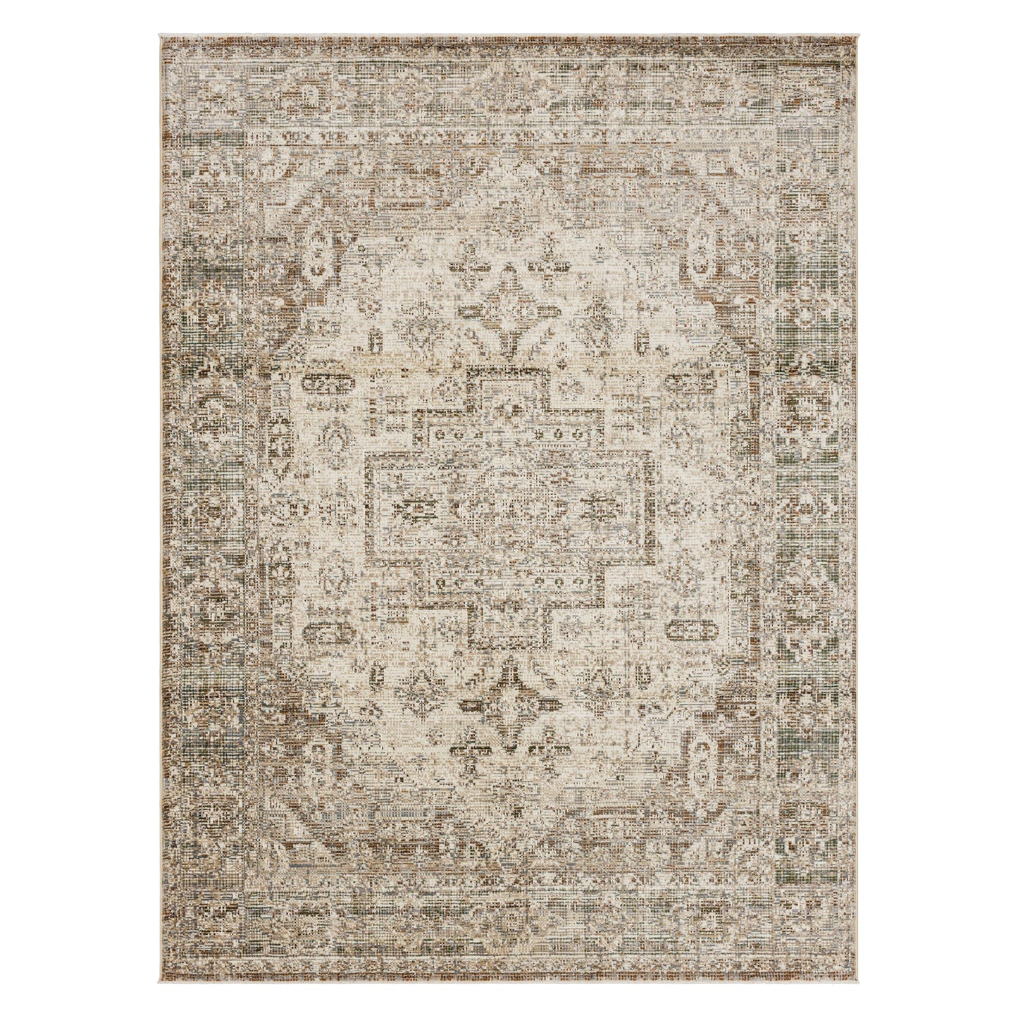 Keaton Cream Multi Area Rug