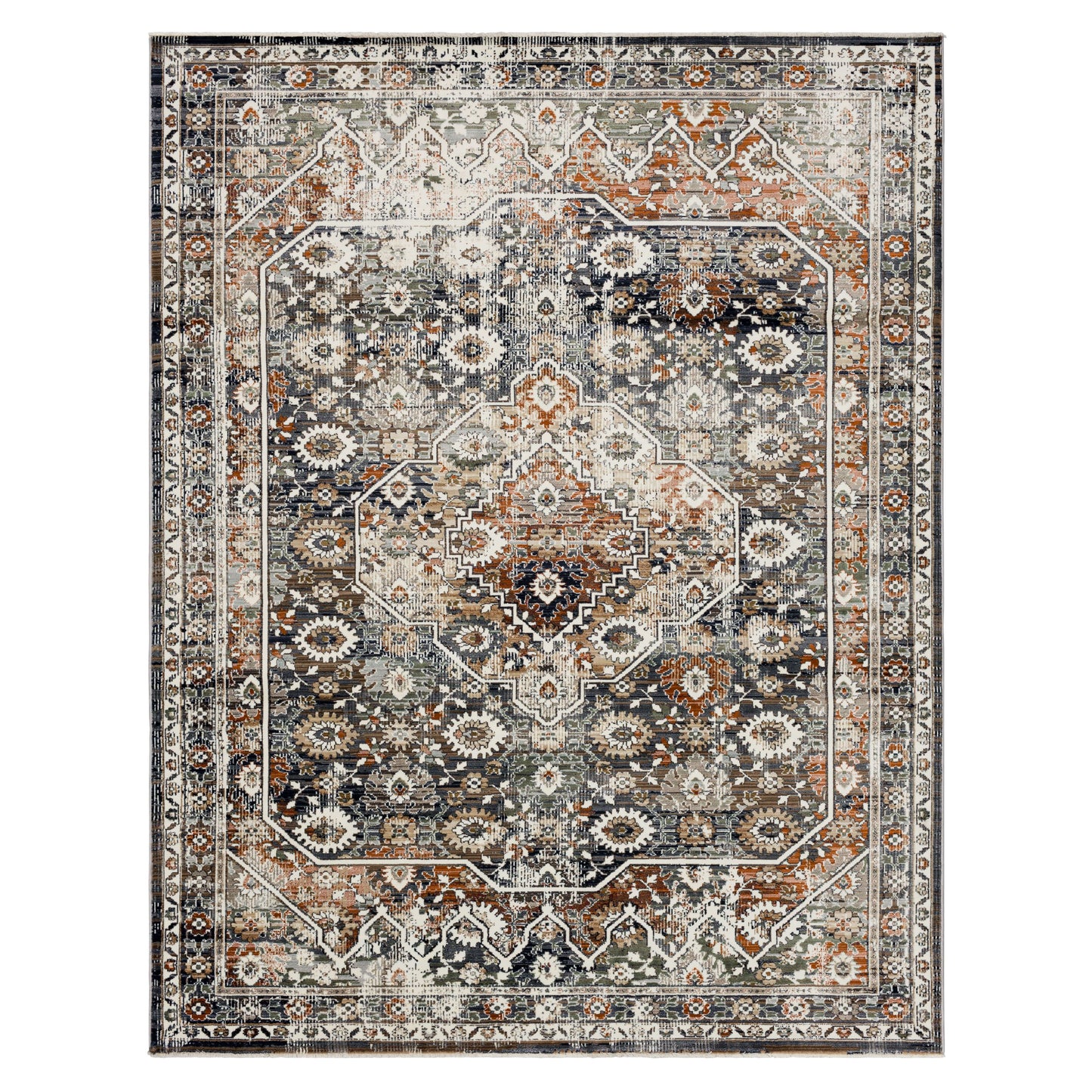 Remiann Grey Area Rug