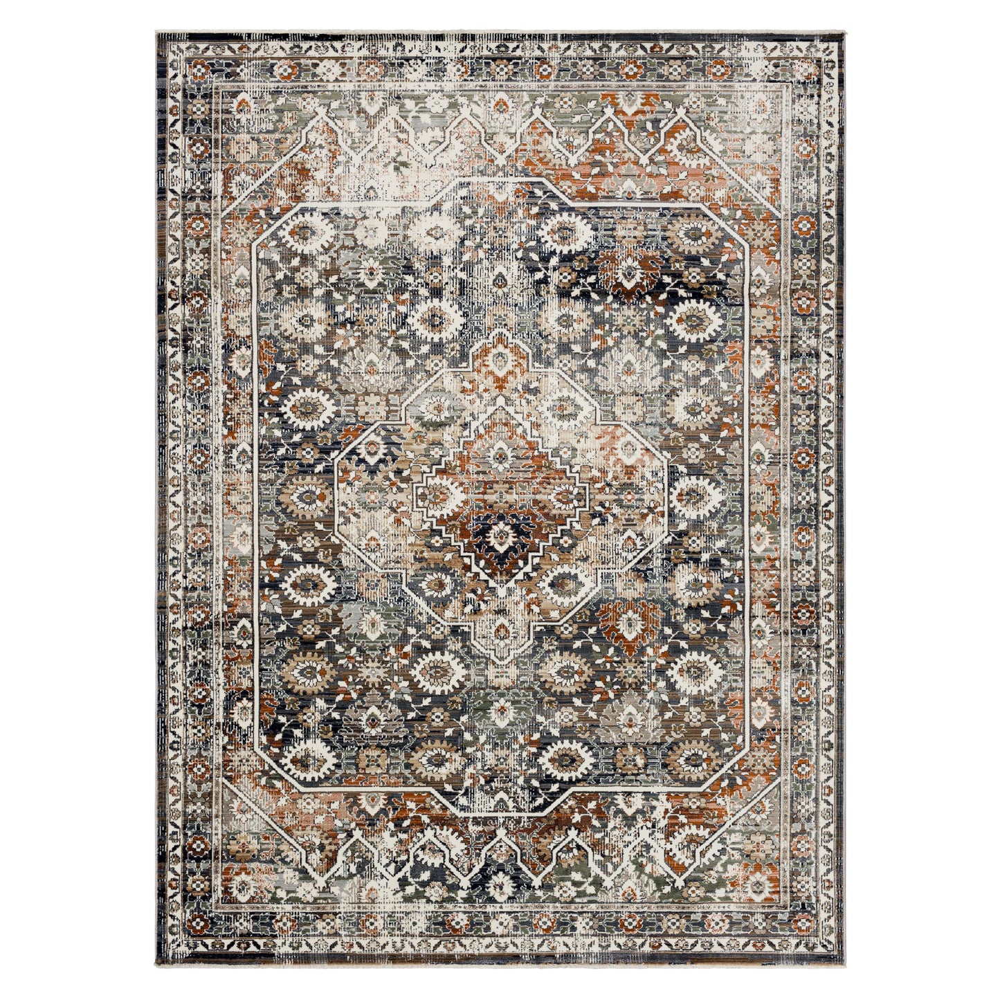 Remiann Grey Area Rug