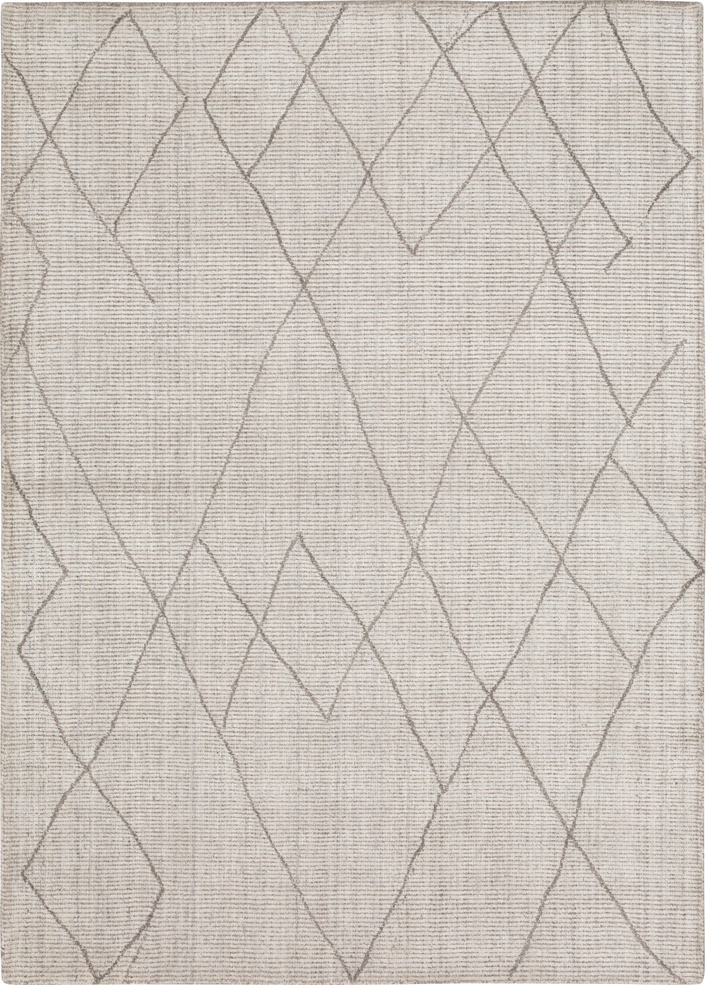 Karastan Tangier Tribal Diamond Silver Area Rug