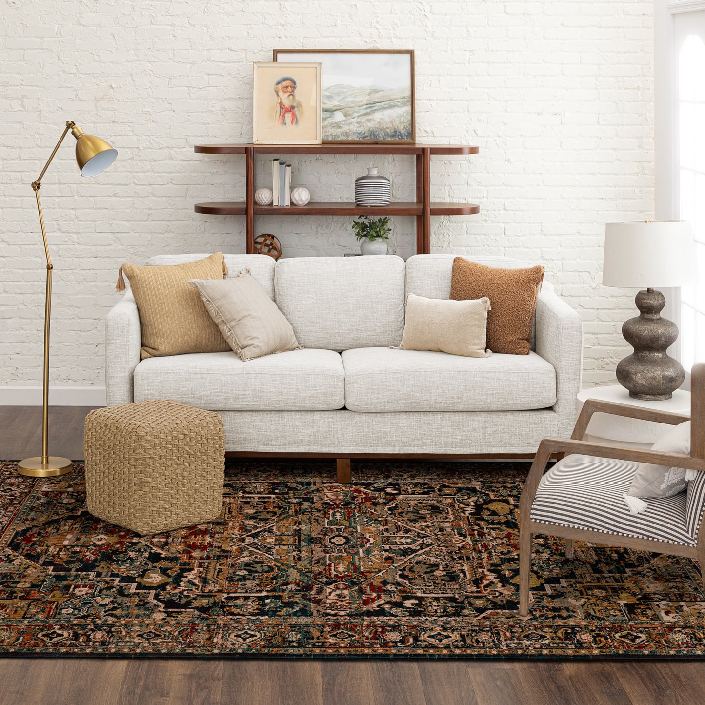 Karastan Spice Market Alcantara Sapphire