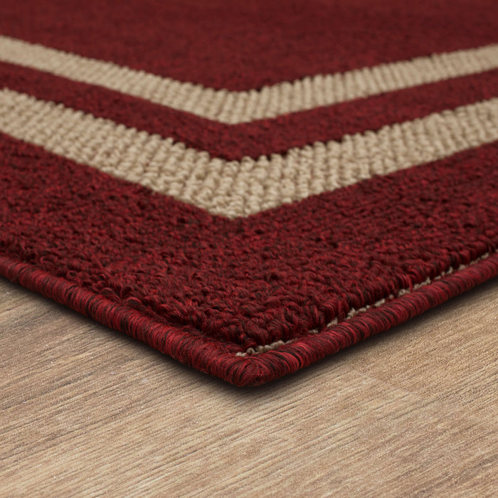 Aiden Sisal New Red/Tan Area Rug