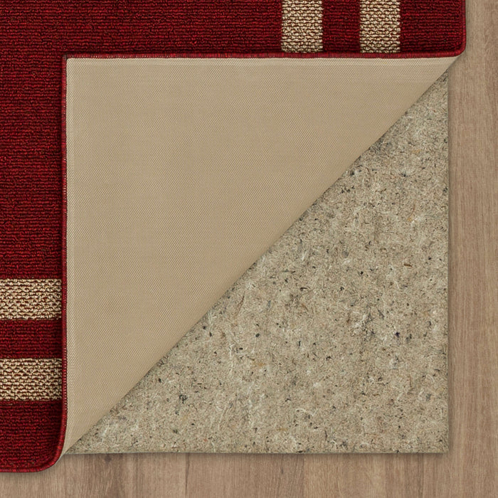 Aiden Sisal New Red/Tan Area Rug