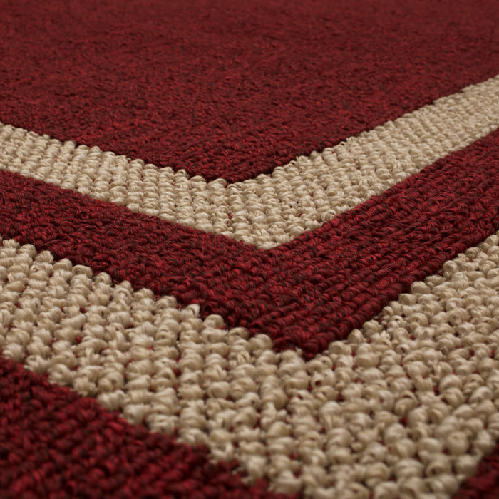 Aiden Sisal New Red/Tan Area Rug