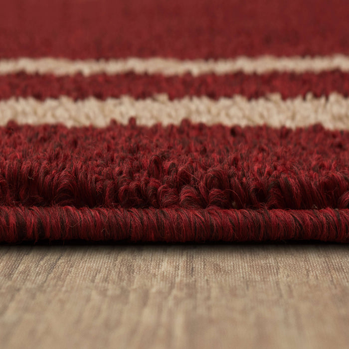 Aiden Sisal New Red/Tan Area Rug