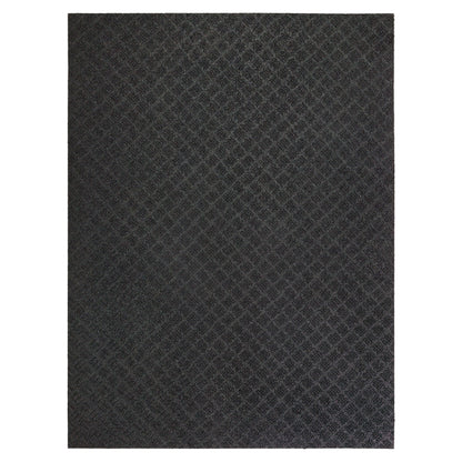 All Purpose Rubber Mat Wavelength Black