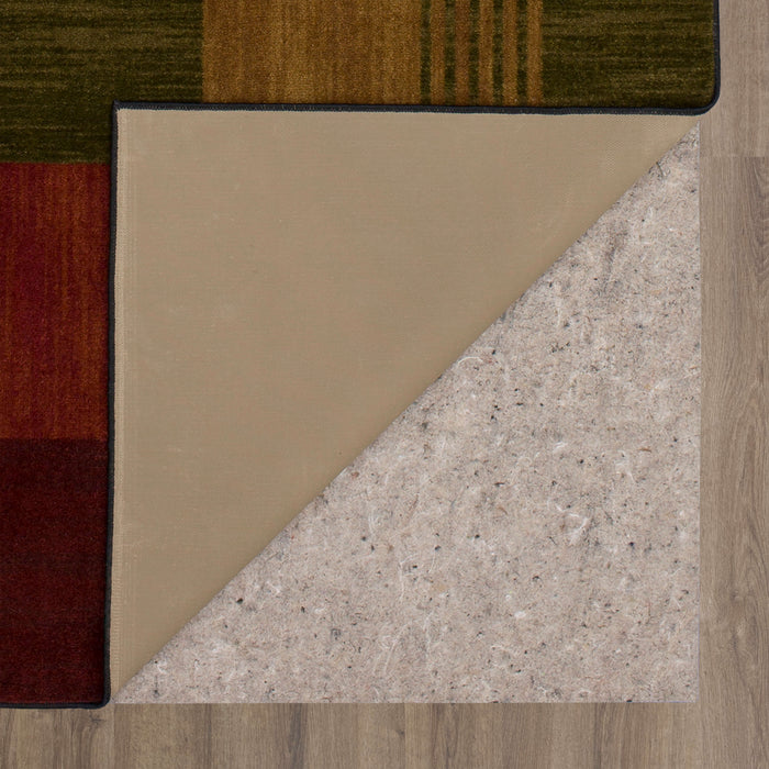 Marina Liberty Brown & Red Area Rug