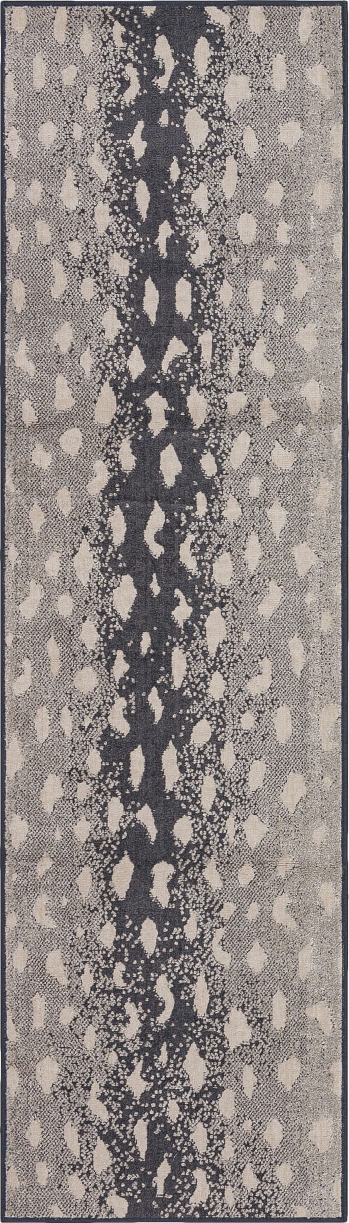 Merino Antelope Print Grey Area Rug