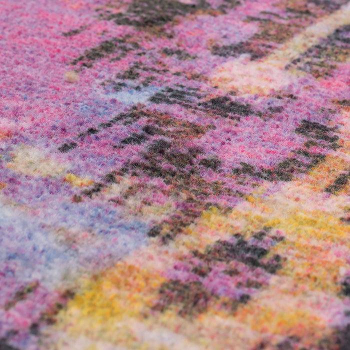 Technicolor Amani Purple & Orange Area Rug
