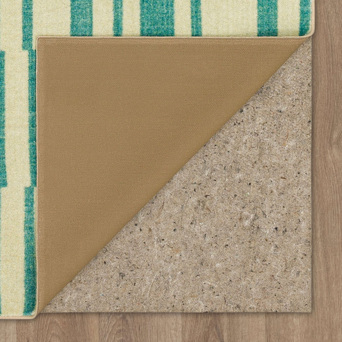 Technicolor Branson Blue & White Area Rug