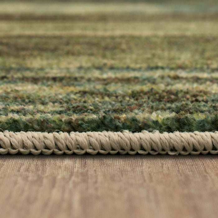 Technicolor Biscayne Gray & Blue Area Rug