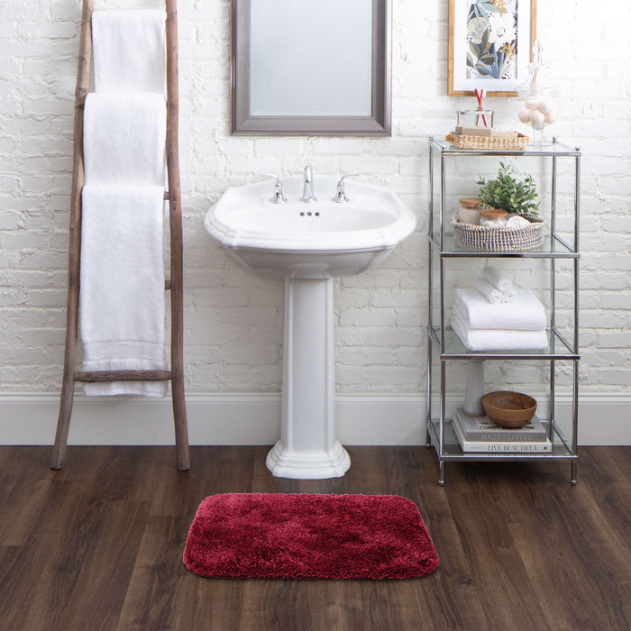 Palace Ruby Red Bath Mat