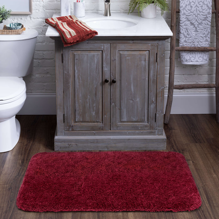 Palace Ruby Red Bath Mat