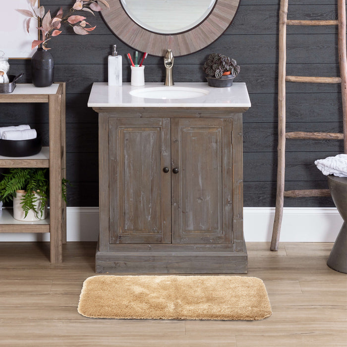 Palace Sandstone Brown Bath Mat