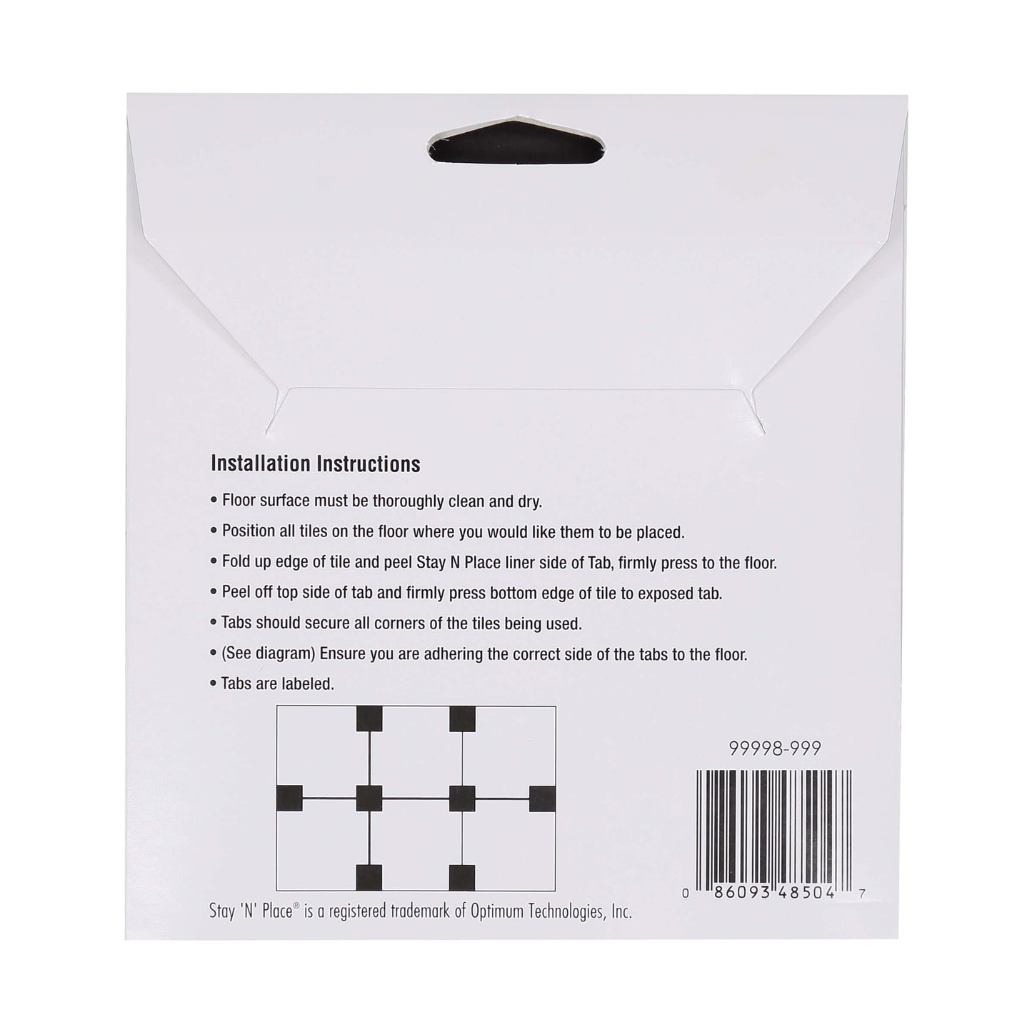 Indoor Carpet Tabs