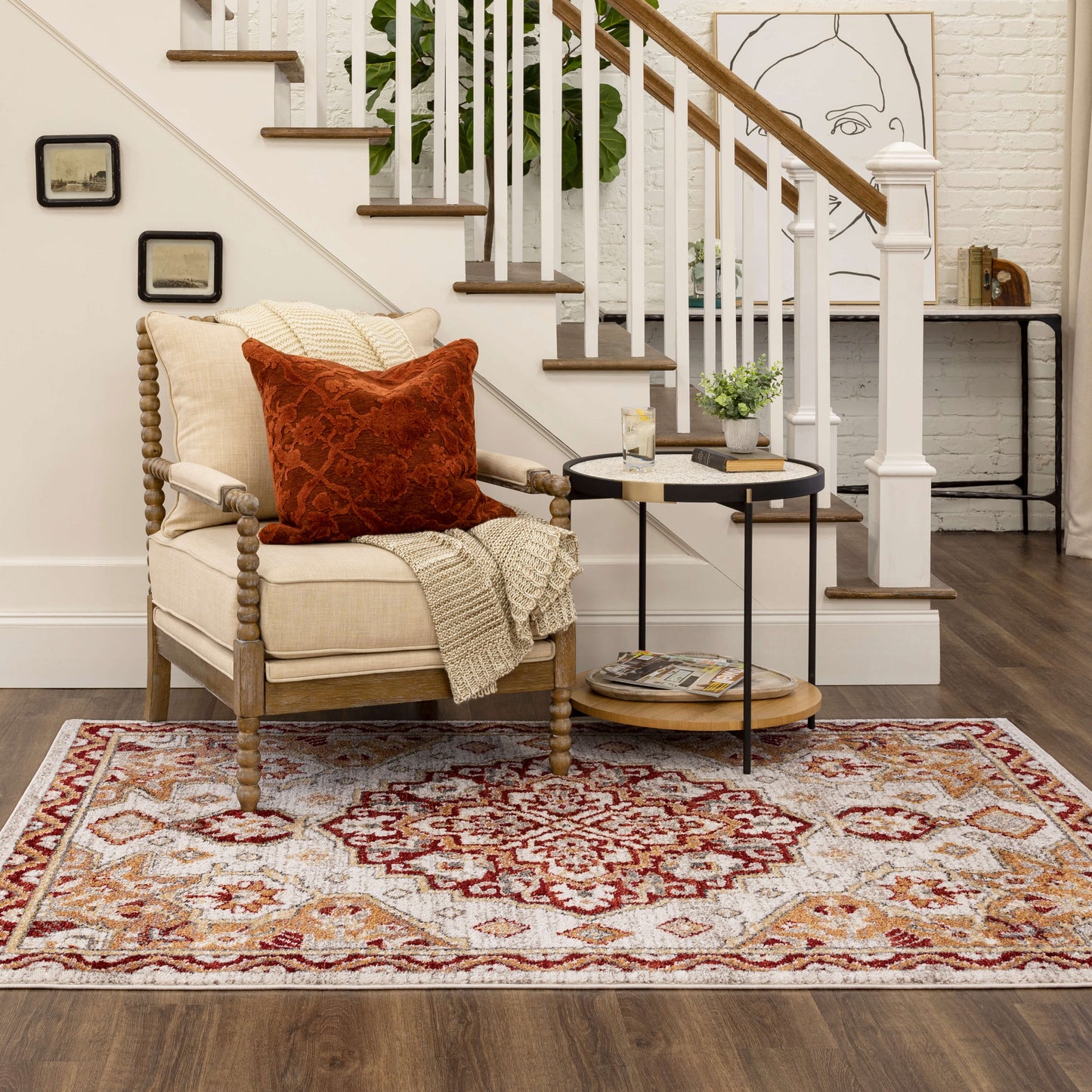 Arden Catania Gold Area Rug