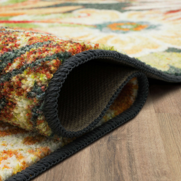 Technicolor Charming Multi Area Rug