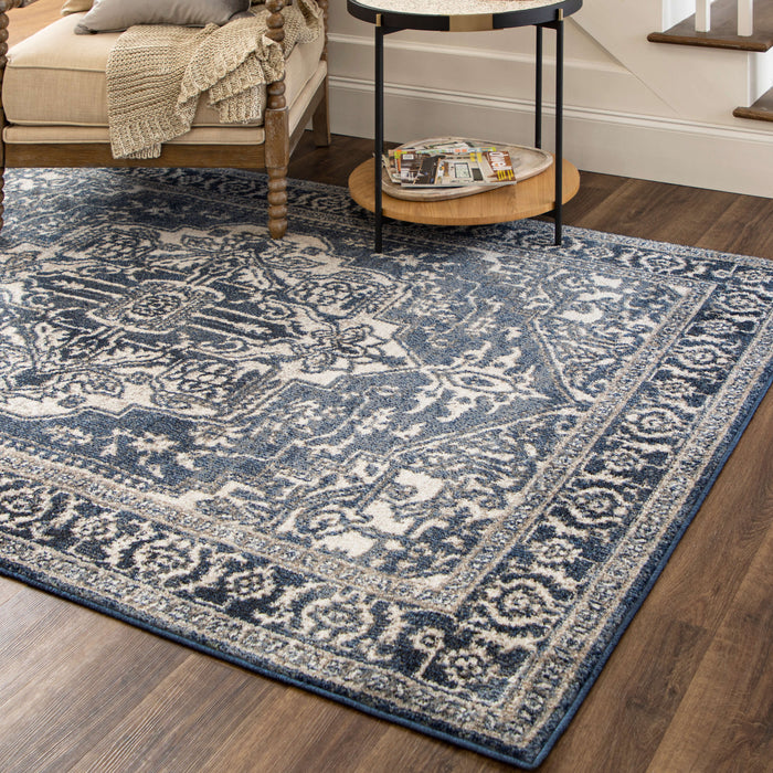 Arden Sorrento Blue Area Rug