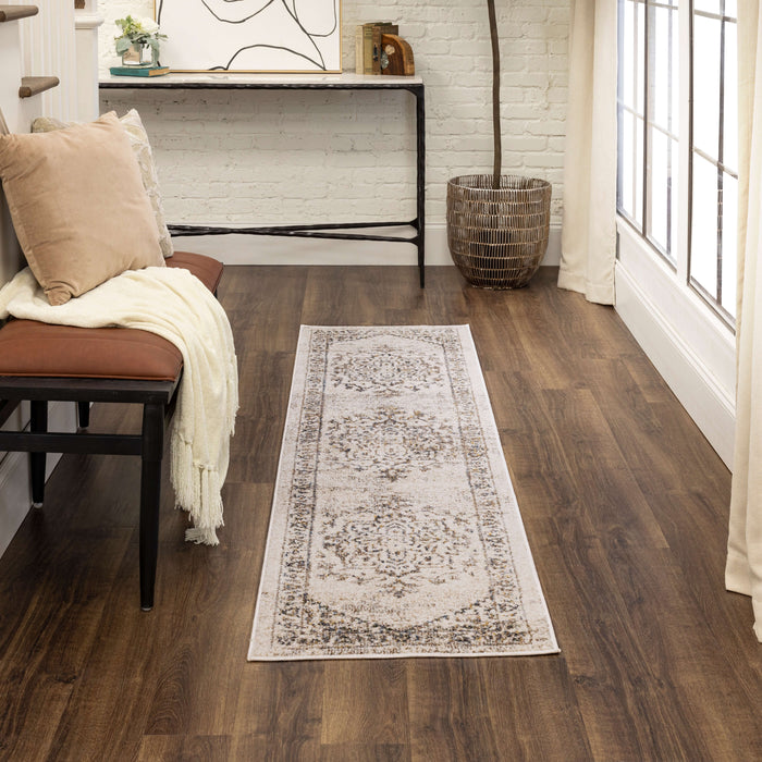 Arden Sorrento Cream Area Rug