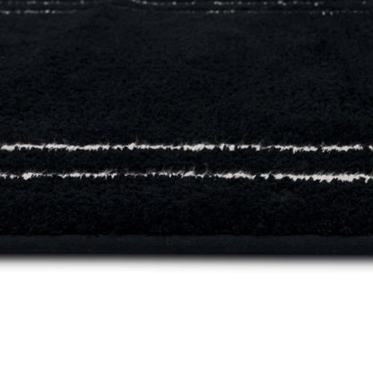 Carrina Black and White Bath Mat