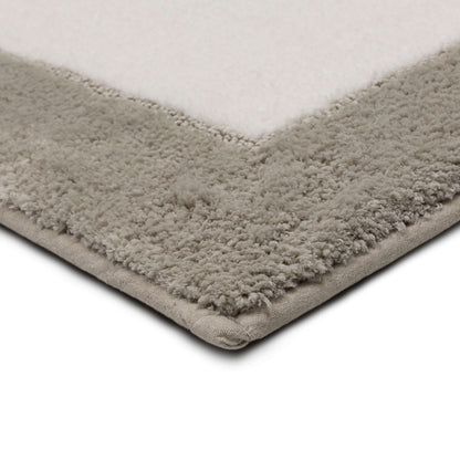 Callen Flint and White Bath Mat