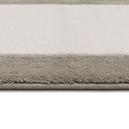 Callen Flint and White Bath Mat