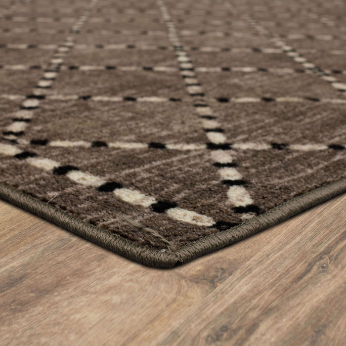 Kauai Aisha Brown & Gray Area Rug