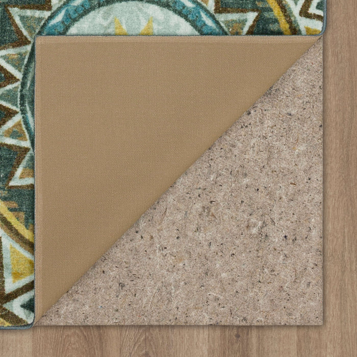 Technicolor Baja Blue Area Rug