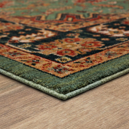 Karastan Spice Market Deir Aquamarine