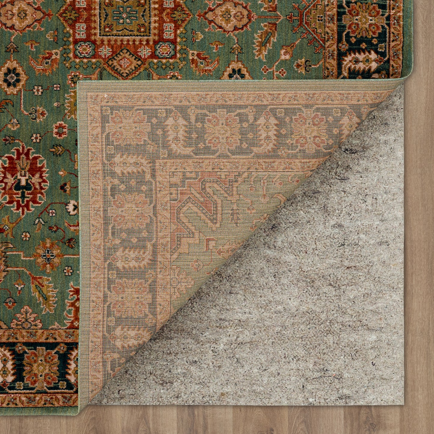 Karastan Spice Market Deir Aquamarine