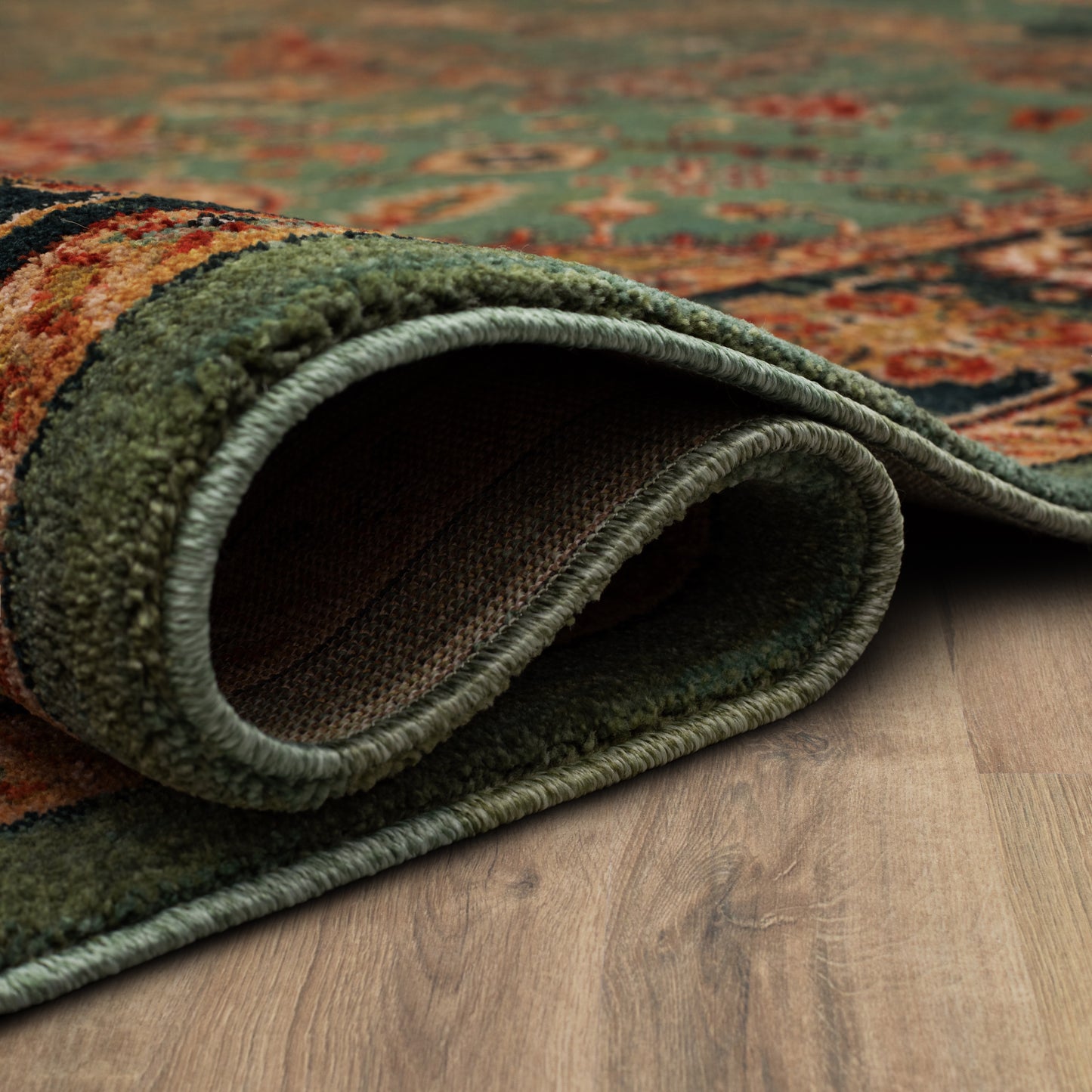 Karastan Spice Market Deir Aquamarine