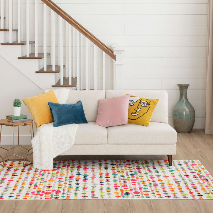 Technicolor Daleris Multi Area Rug