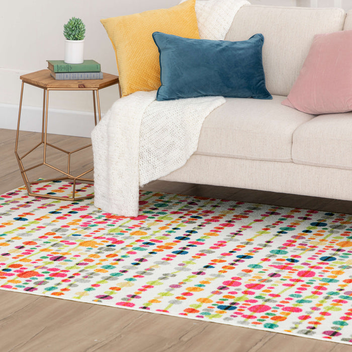 Technicolor Daleris Multi Area Rug