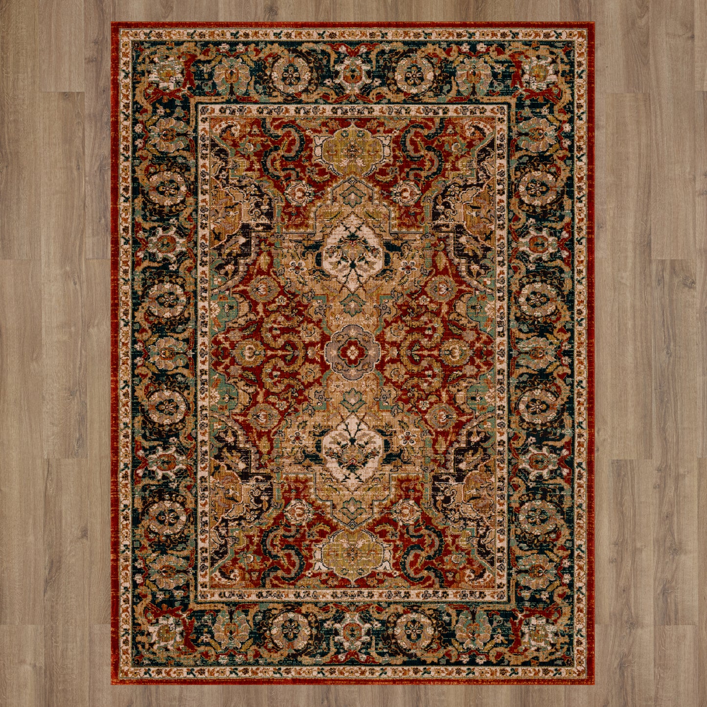 Karastan Spice Market Dhahar Garnet