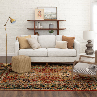 Karastan Spice Market Dhahar Garnet