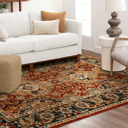 Karastan Spice Market Dhahar Garnet