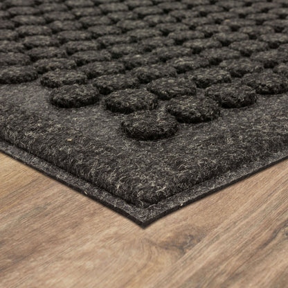 Provision Polka Gray Door Mat