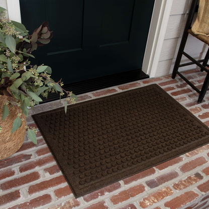 Provision Polka Brown Door Mat