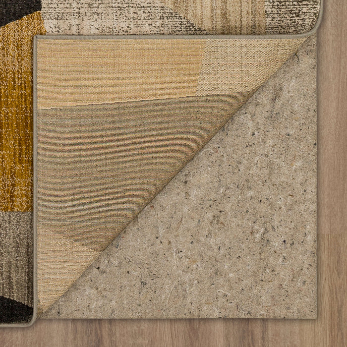 Dominica Antares Gray & Yellow Area Rug