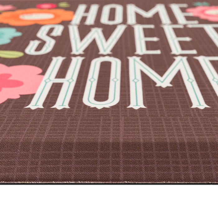 Luxe Brocade Gray & Pink Mat