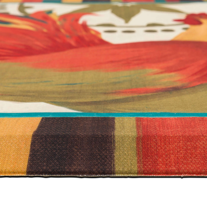 Luxe Cantina Orange & Blue Mat