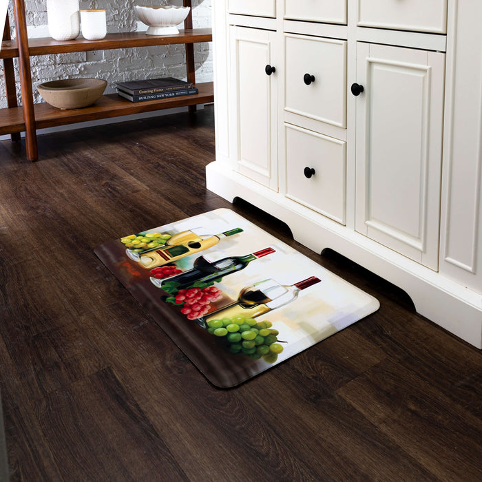 Luxe Arleda Brown & Red Mat