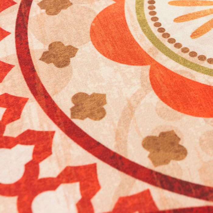 Luxe Avery Orange & White Mat