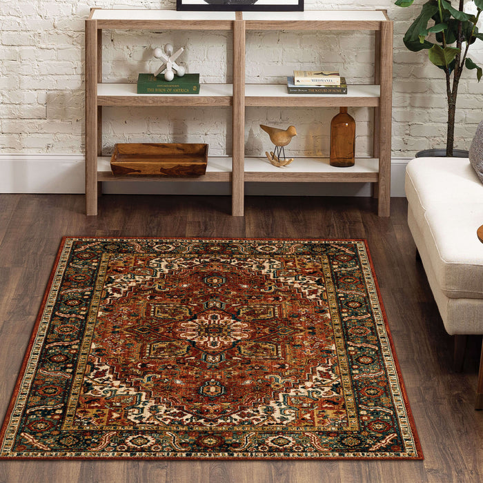 Eliza Garnet Area Rug