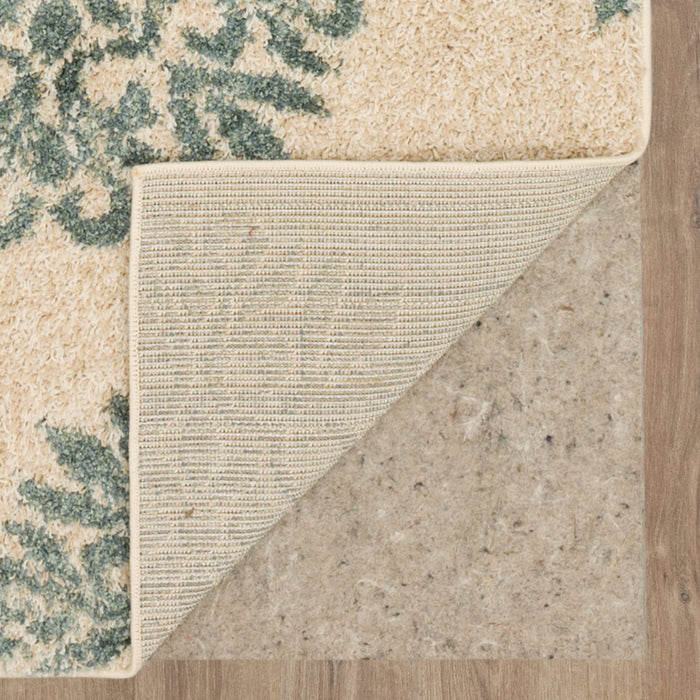 Hudson Edmonton White & Blue Area Rug
