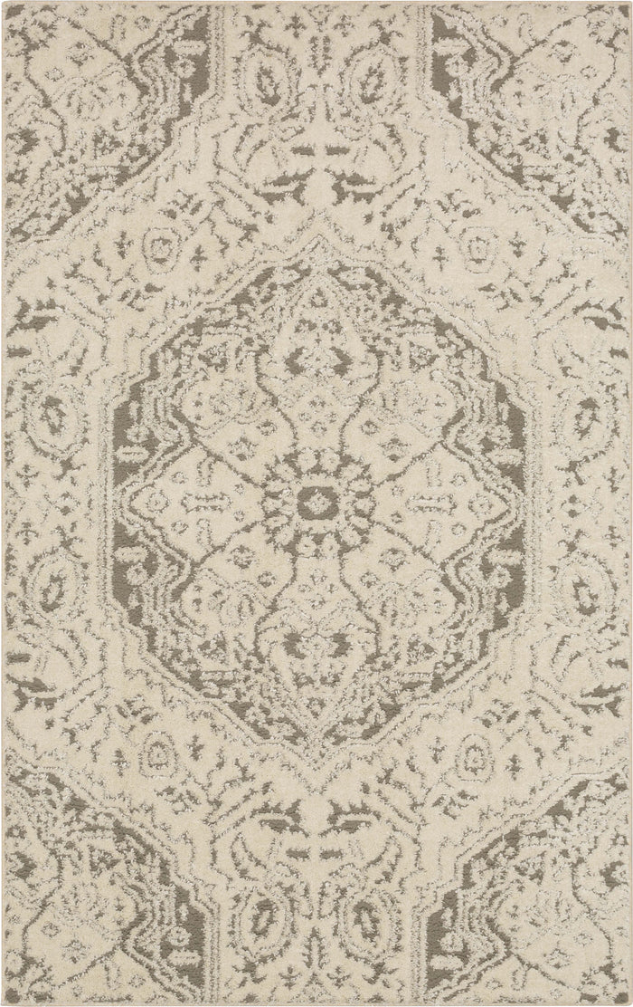 Chateau Sydney White & Gray Area Rug