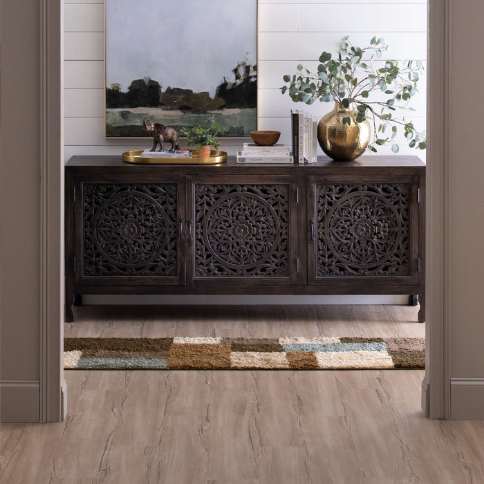 Hudson Yukon Brown & Blue Area Rug