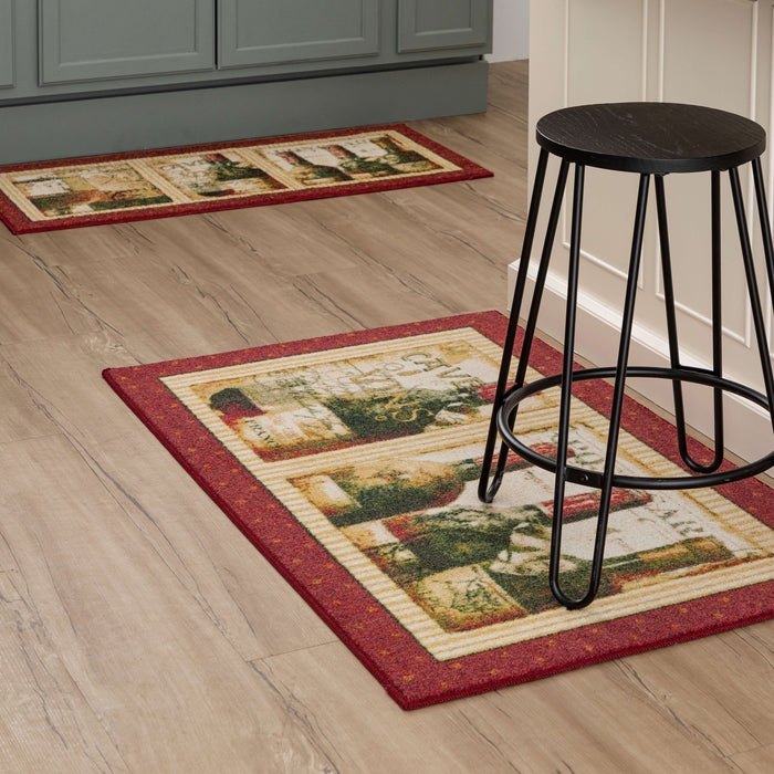 Technicolor Wine Cellar Multi Accent Rug